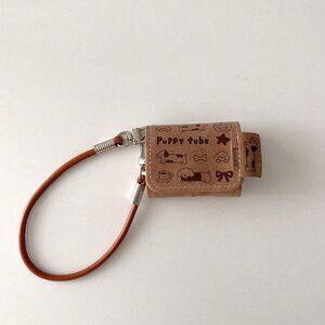 NEW Airpod Pro Brown Puppy Dog Case w/ Strap